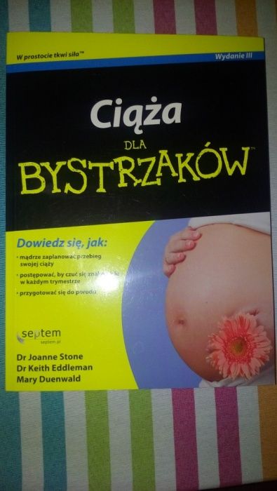 książka "Ciąża dla bystrzaków"