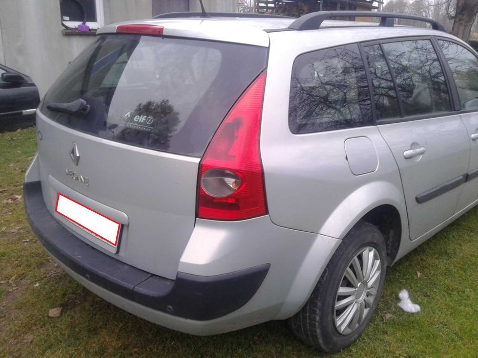 Reno Renault Megane 2 Kombi NV632 Zderzak Tył Czujniki PDC Lampy