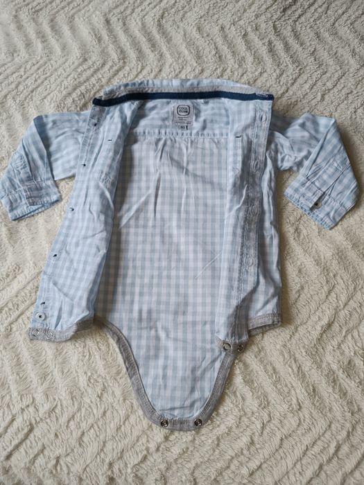 Koszulka body chłopiec 80 cm