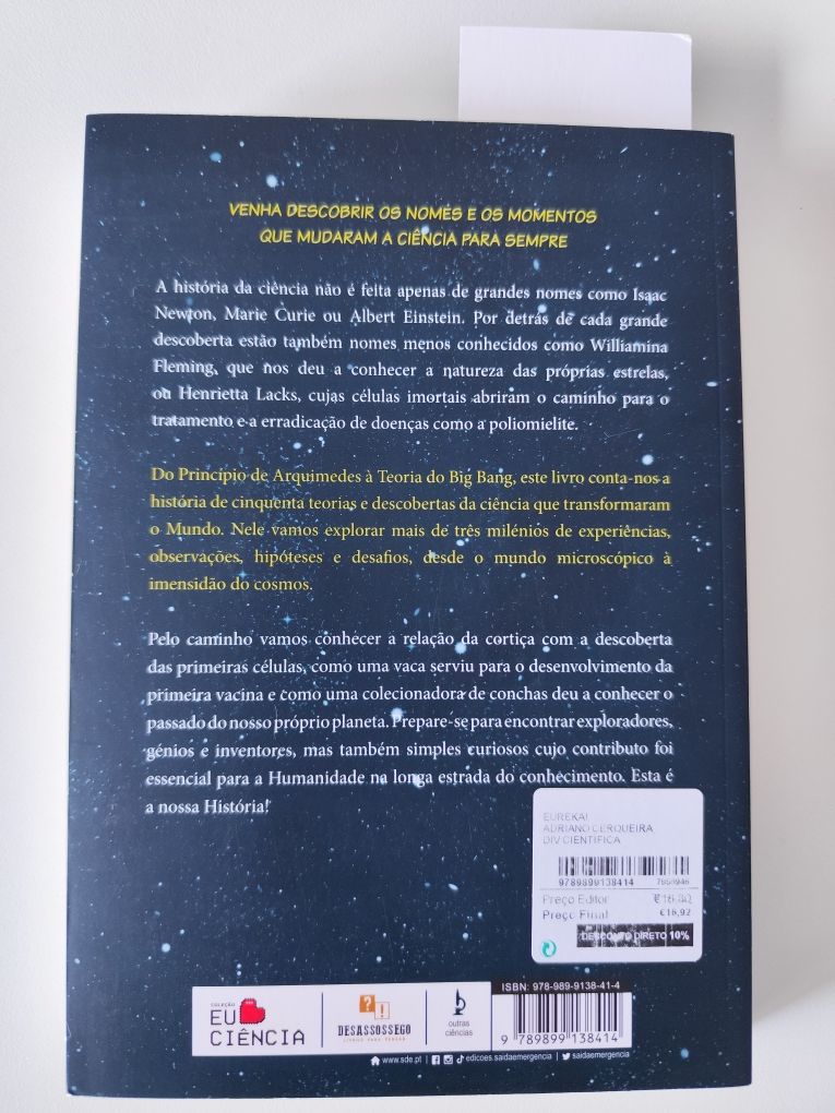 Eureka - As descobertas que mudaram a ciência  - Adriano Cerqueira