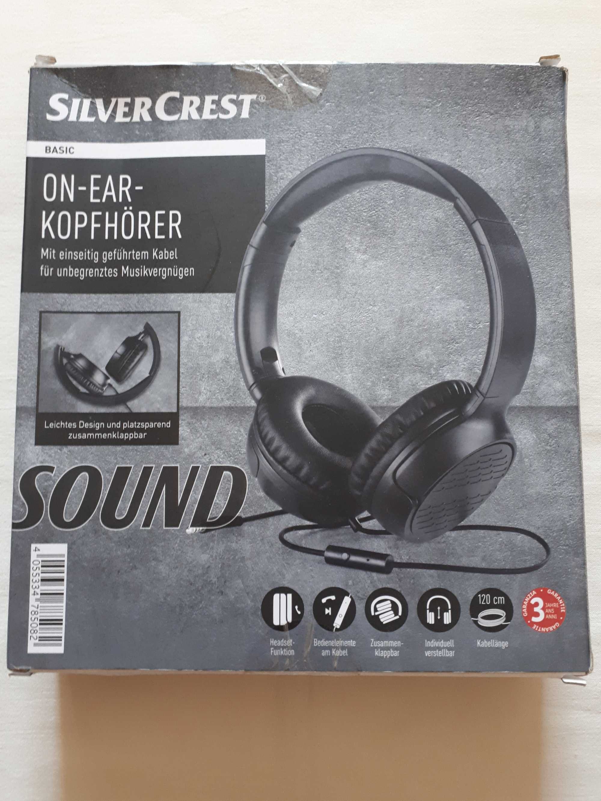 Навушники накладні повнорозмірні Silver Crest SKOG 40 A1 Оригінал