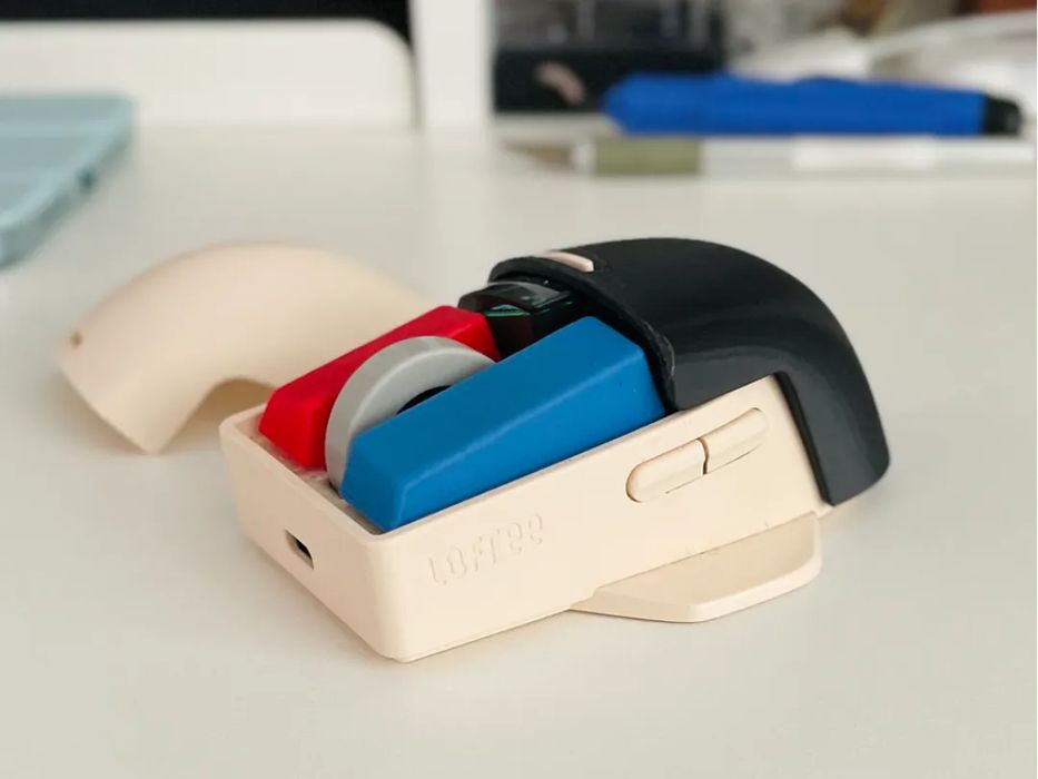 Capa de Personalização para Rato Lofree Touch OE909