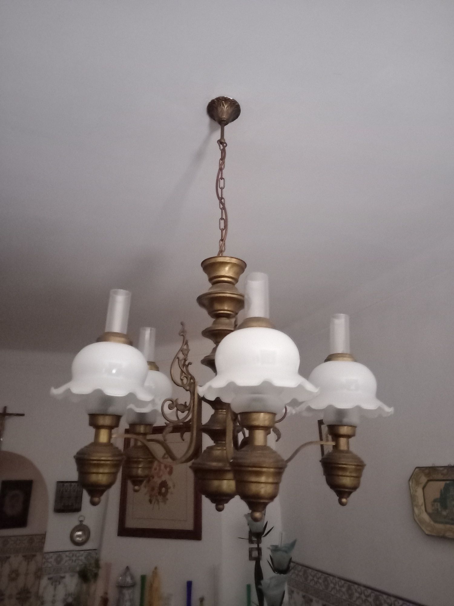 Candeiros parede e teto