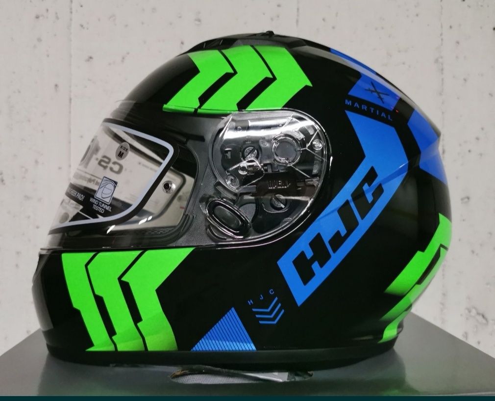 Capacete HJC CS-15 Martial Black / Blue ( NOVOS )