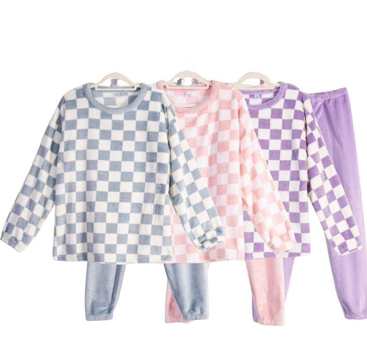 Damska piżama ocieplana Dwuczęściowa rozmiar M/L lub XL/XXL