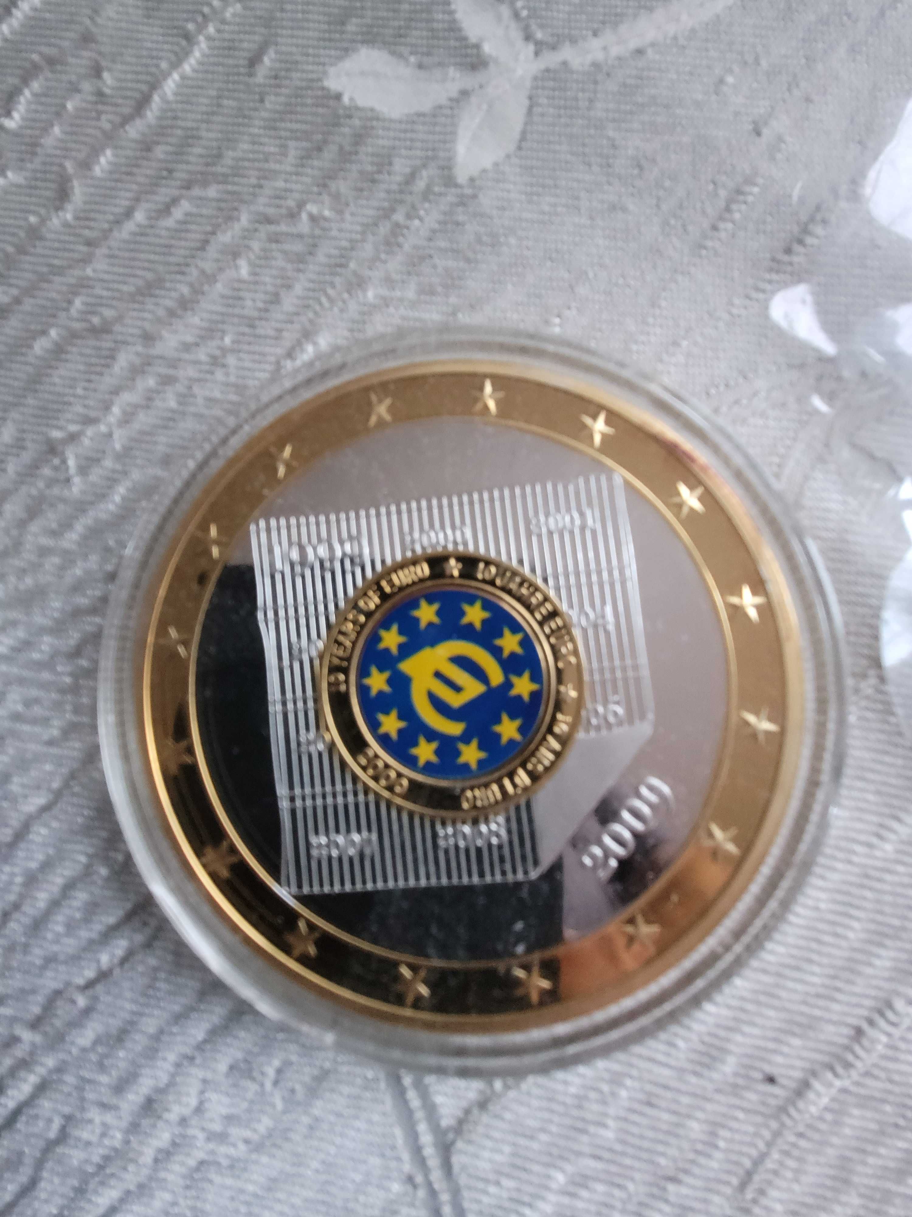 numizmat gigant euro giants giganten geants 2009 10 lat euro