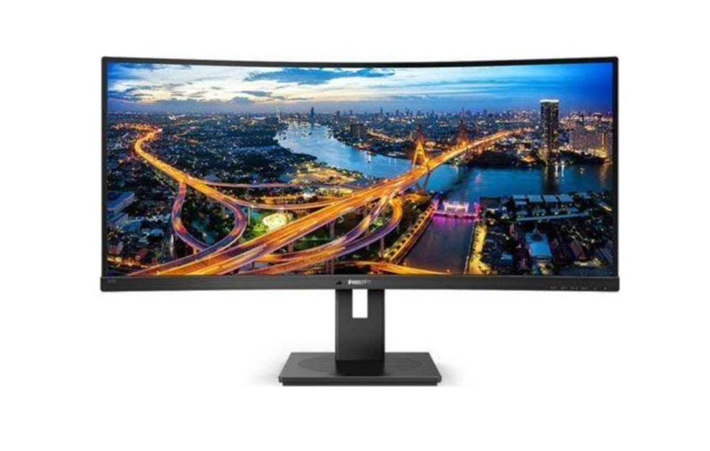 Monitor Philips 34" Pline 346P1CRH/00 zakrzywiony - stan bdb 2 sztuki