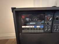 Wzmacniacz gitarowy Philips D 6650, odtwarzacz kasetowy, karaoke