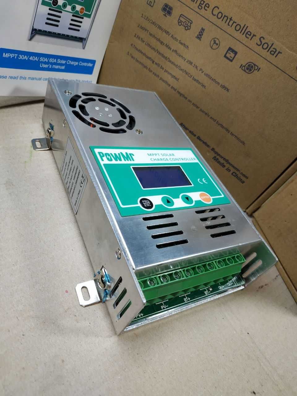 Солнечный контроллер заряда PowMr MPPT-60A