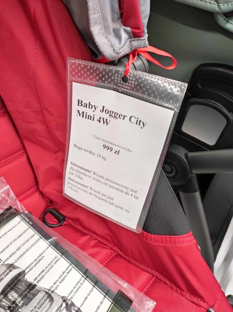 NOWY!!! Wózek Baby Jogger City Mini