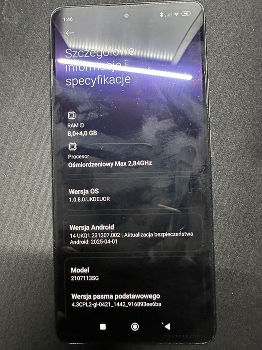 Telefon Xiaomi 11T Pro 8+4/256