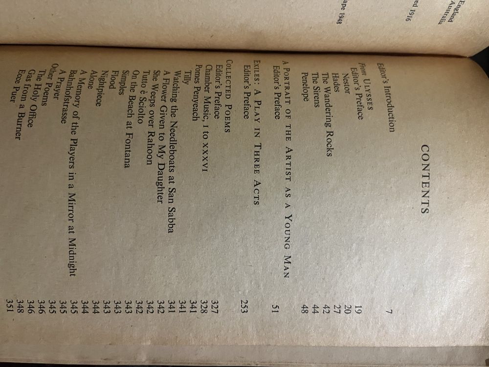The Essential James Joyce edited by Harry Levin MNP