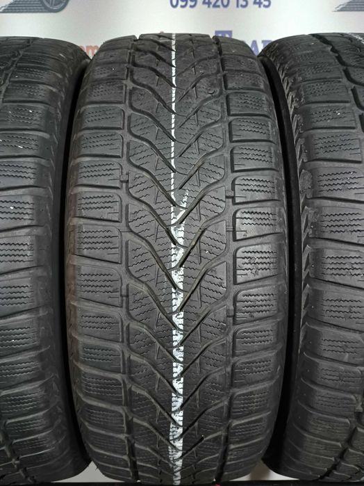 4 шт 225/55 R18 Lassa Competus Winter 2 зимові шини б/у 6,5 мм