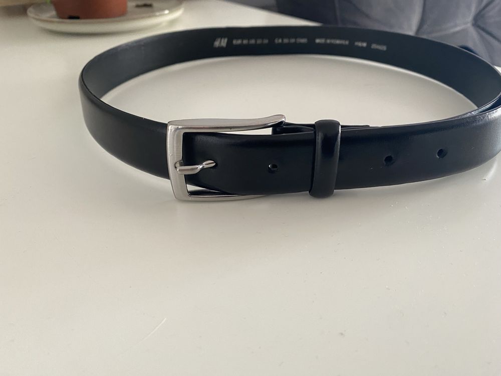 Pasek meski skorzany H&M