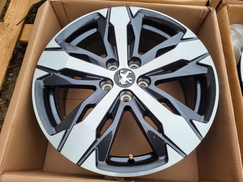 [632] Felgi aluminiowe Peugeot 18 Cali 5x108 Oryginał NOWE OKAZJA ! !