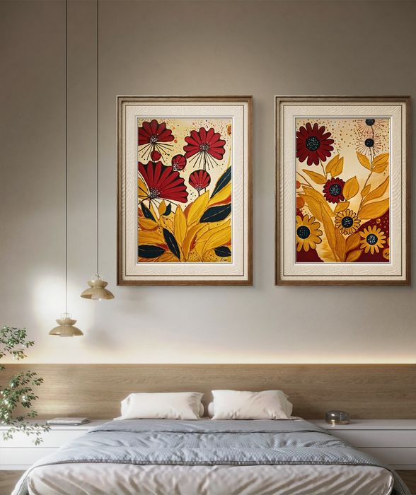 Obrazy akrylowe rękodzieło