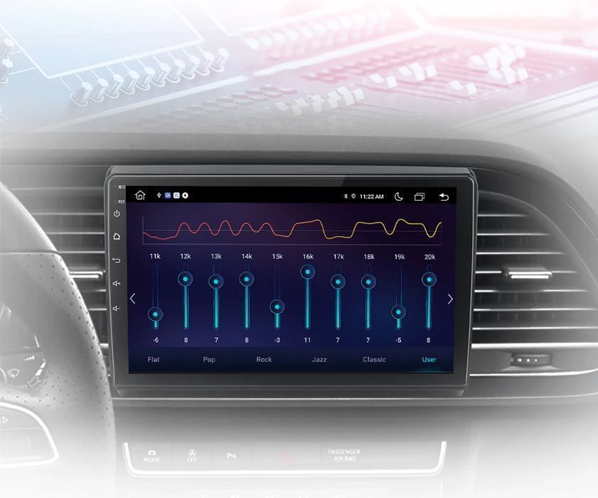 Radio Android V1 Plus do Seat Leon MK3 od 2012 - 2020, 2GB 32GB