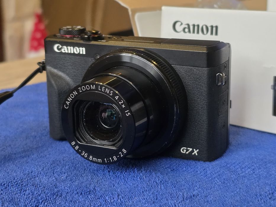 Canon G7X mark 3 с коробкой