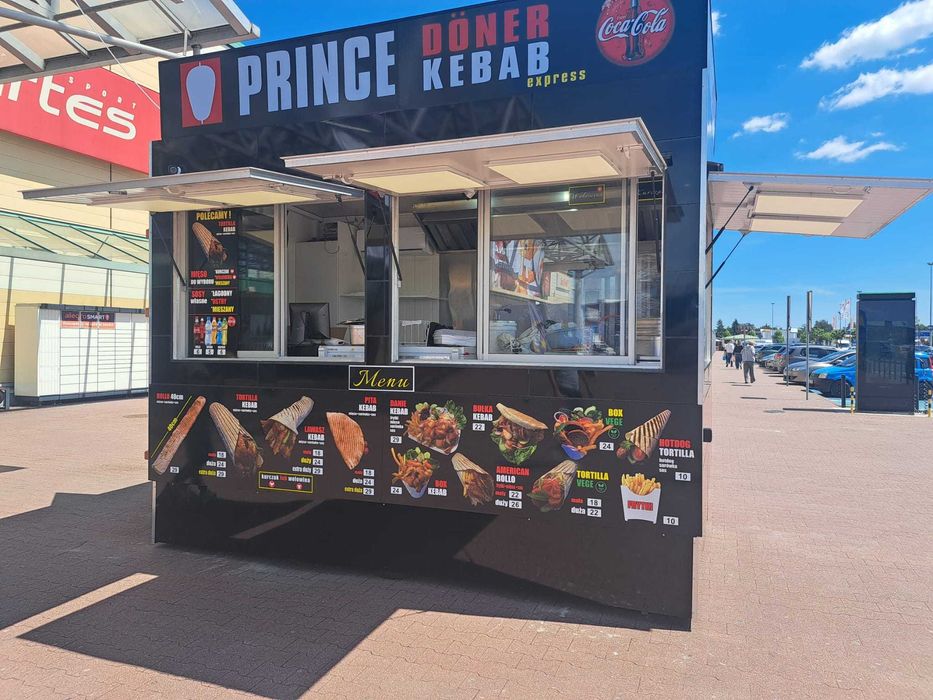 ŁADNA od ręki NOWA przyczepa gastronomiczna KEBAB wyposażona.