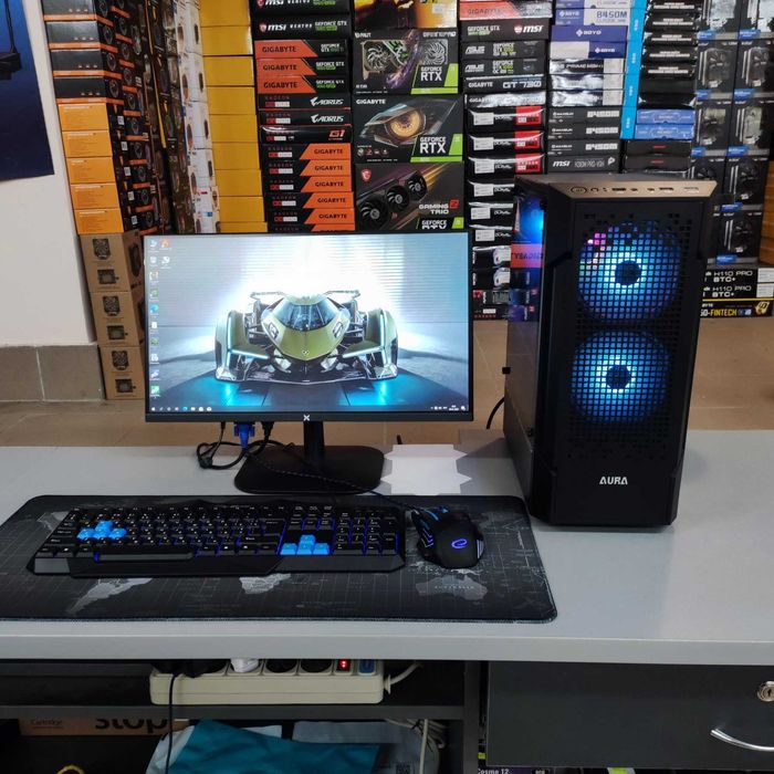 Компютер Новий Ryzen 5 5500, 32GB DDR4, GTX 1660 Super 6GB, SSD 512GB