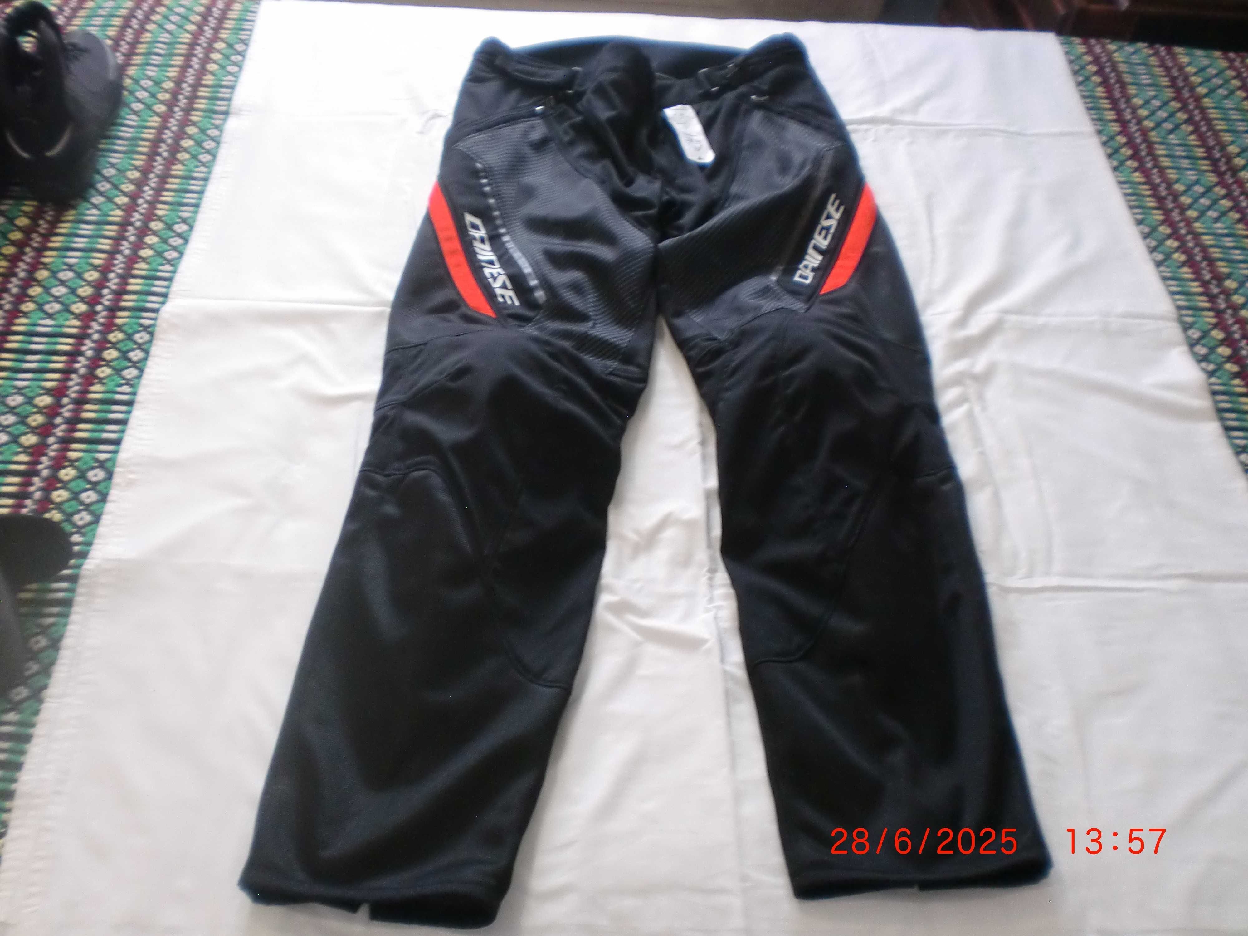 Conjunto fato motard completo novo