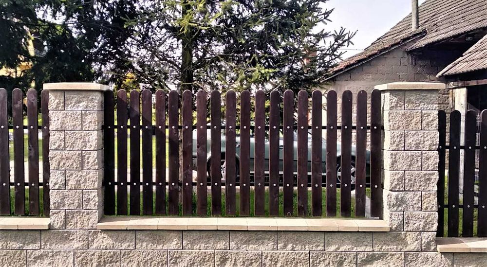 Sztachety modrzew 180cm drewniane, płot, ogrodzenia, balaski