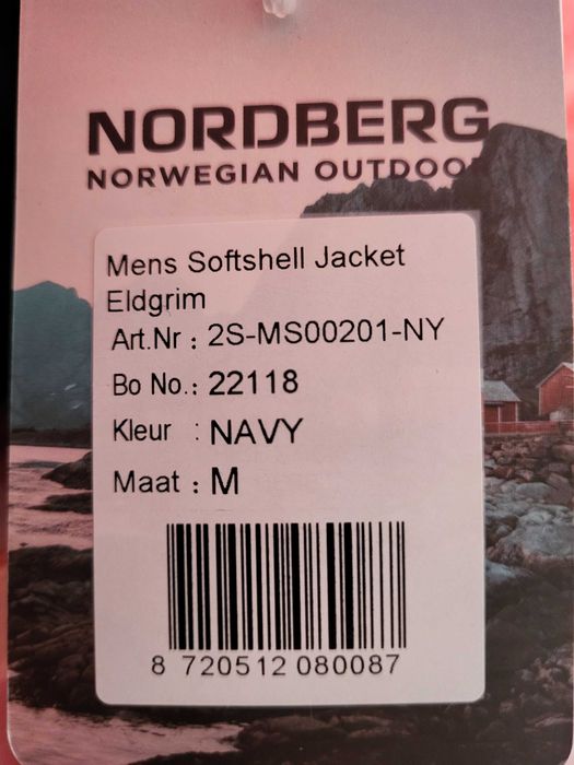 Kurtka softshell Nordberg M Norwegia