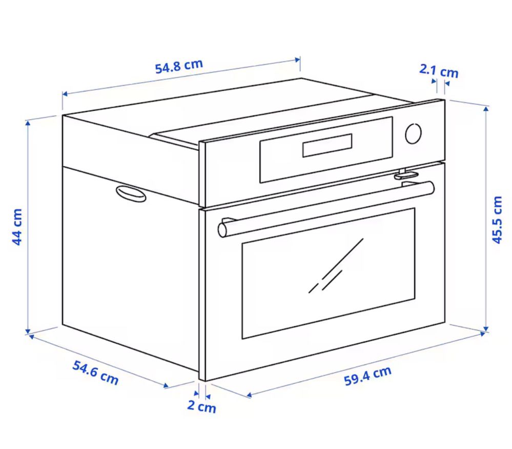 Piekarnik Ikea parowy Kulinarisk bogata wersja