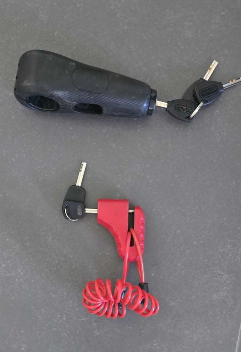 Cadeados travão com alarme