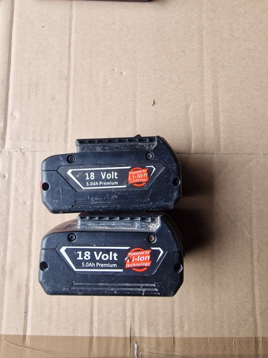 Akumulatory Bosch 18 v 5ah do regeneracji