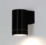 Lampa elewacyjna zewnętrzna kinkiet ogrod QR10b BK