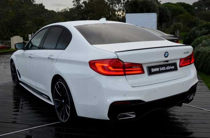 Spoiler Lotka Dokładka M5 Style BMW G30 Czarny Połysk / Carbon