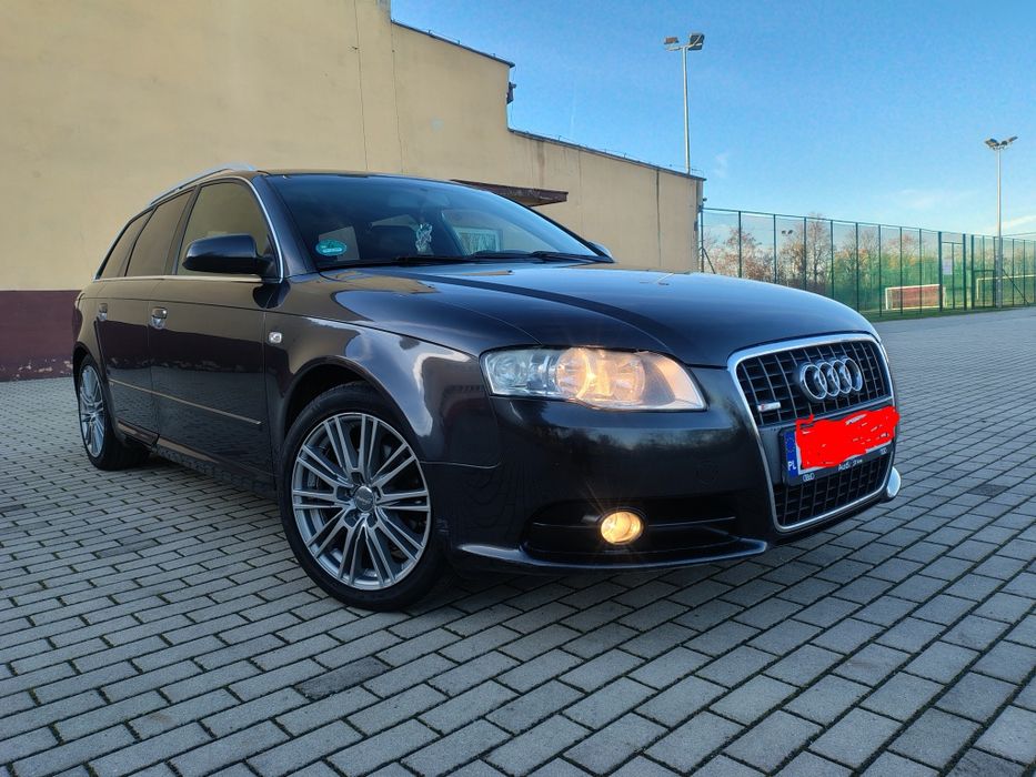 Audi A4 B7 2.0 TDI s- line ładna zarejestrowana 2007 rok