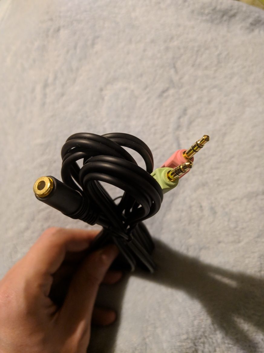 Turtle Beach przejściówka adapter  2x Mini jack do słuchawek nowa