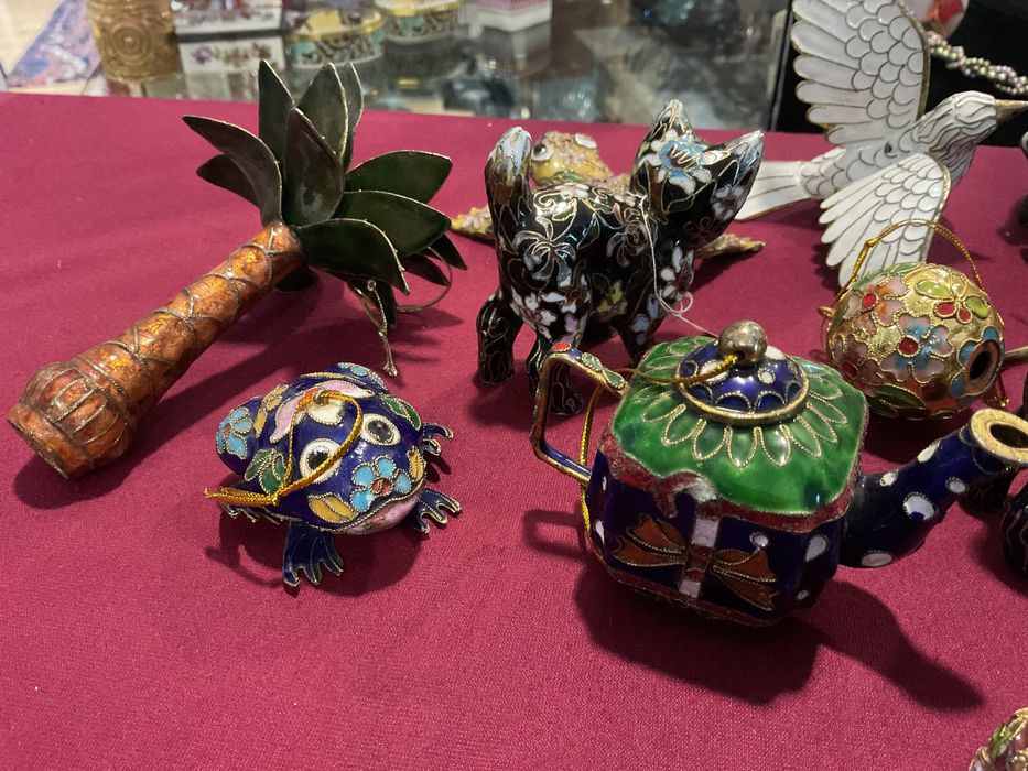 Figuras Natal decoração cloisonne ,,preço unidade 22