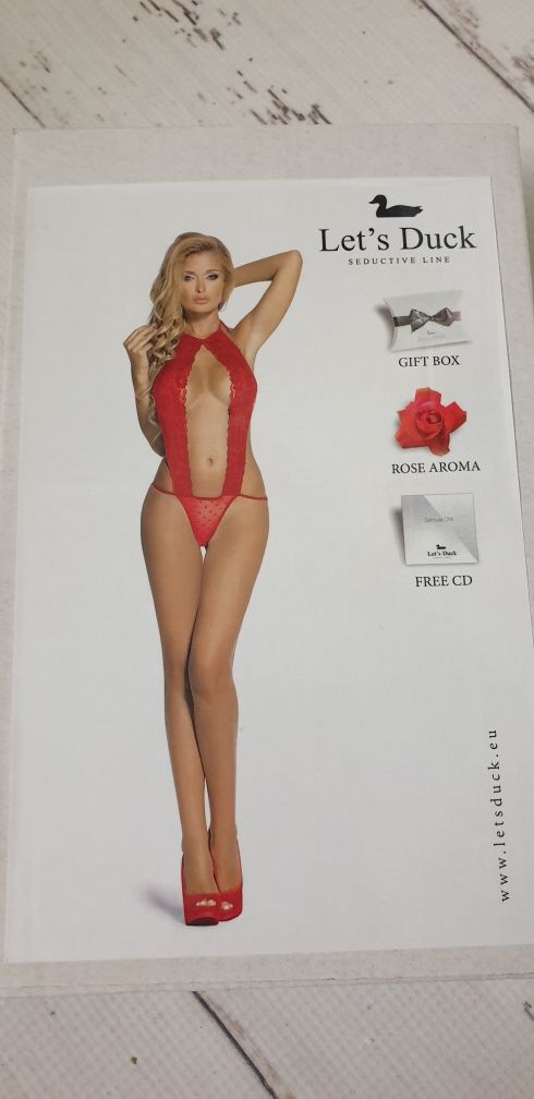 Nowa erotyczna bielizna s/m perfumowana + płyta