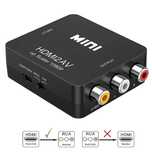 HDMI to AV конвертер адаптер RCA тюльпаны переходник видео TV| AV HDMI