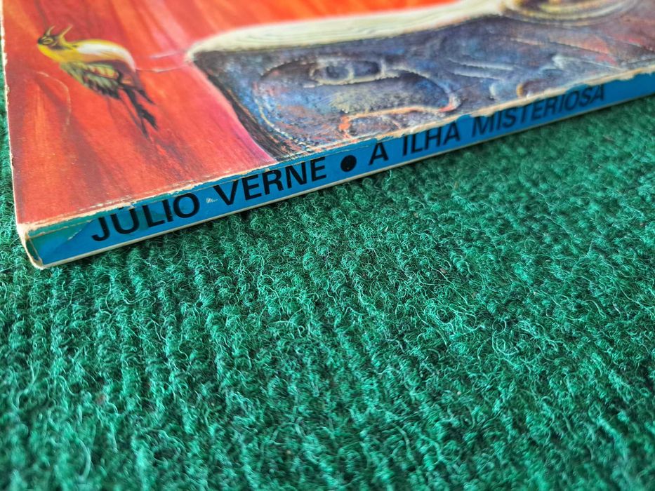 A Ilha Misteriosa - Júlio Verne (Desenhos de F. Caprioli)
