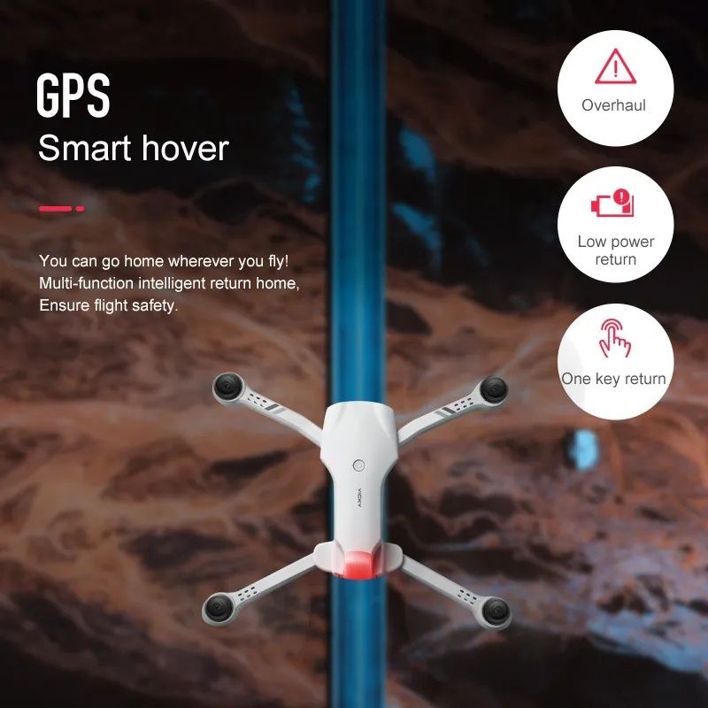 4DRC F10 4K  GPS Профессиональный Дрон Квадрокоптер Drone