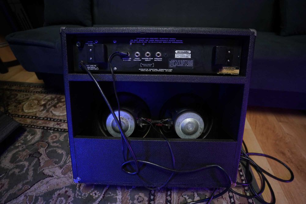 1970's USA Combo Gitarowe, Piec 2 x 10 Acoustic Model 114 vintage