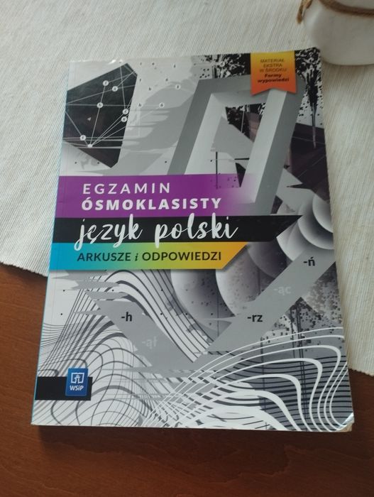 Książka egzamin ósmoklasisty język polski arkusze i odpowiedzi