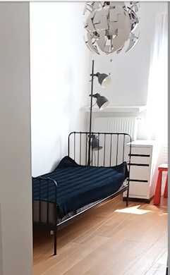 Rama łóżka IKEA Sultan czarne 80x200 cm