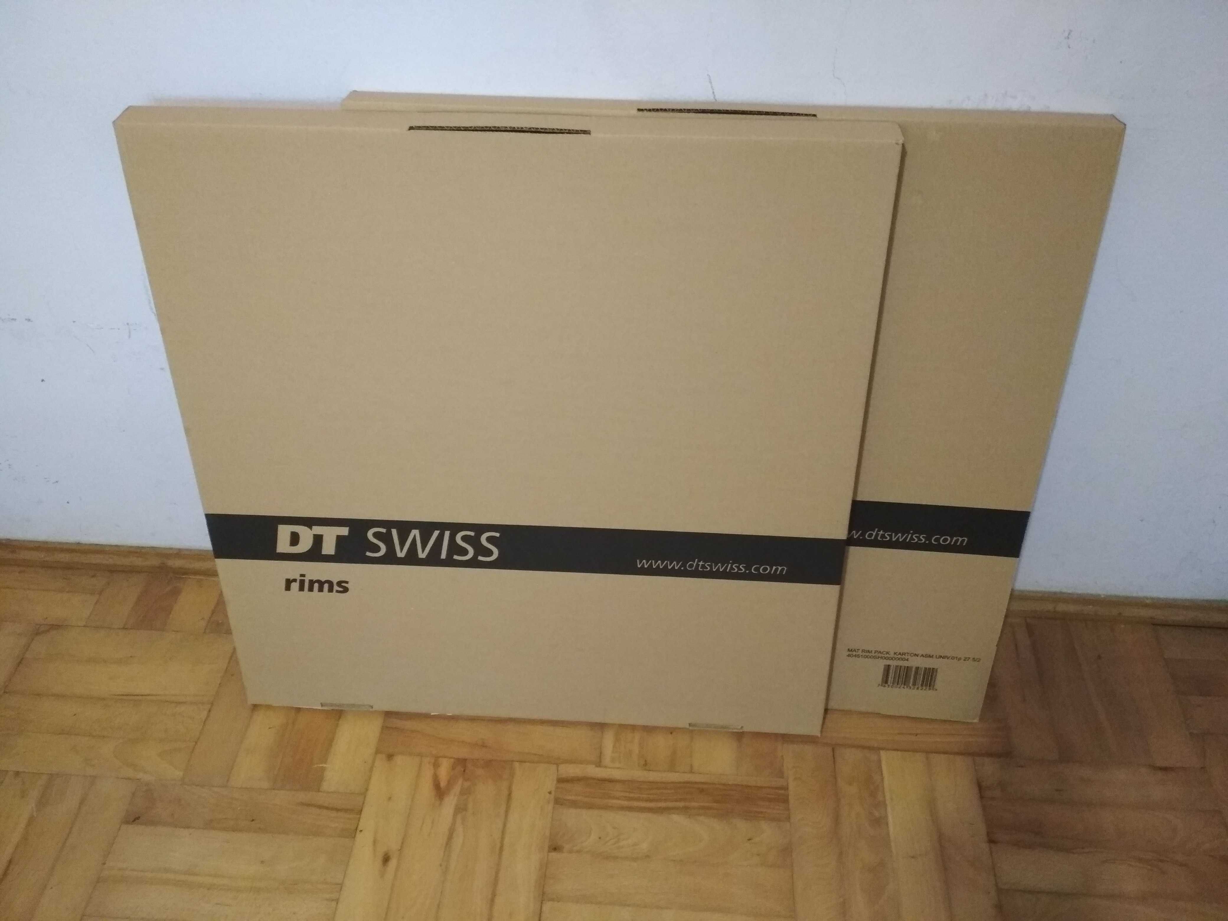 Dwie obręcze rowerowe DT Swiss R 500 29"/700C 28H i 32H