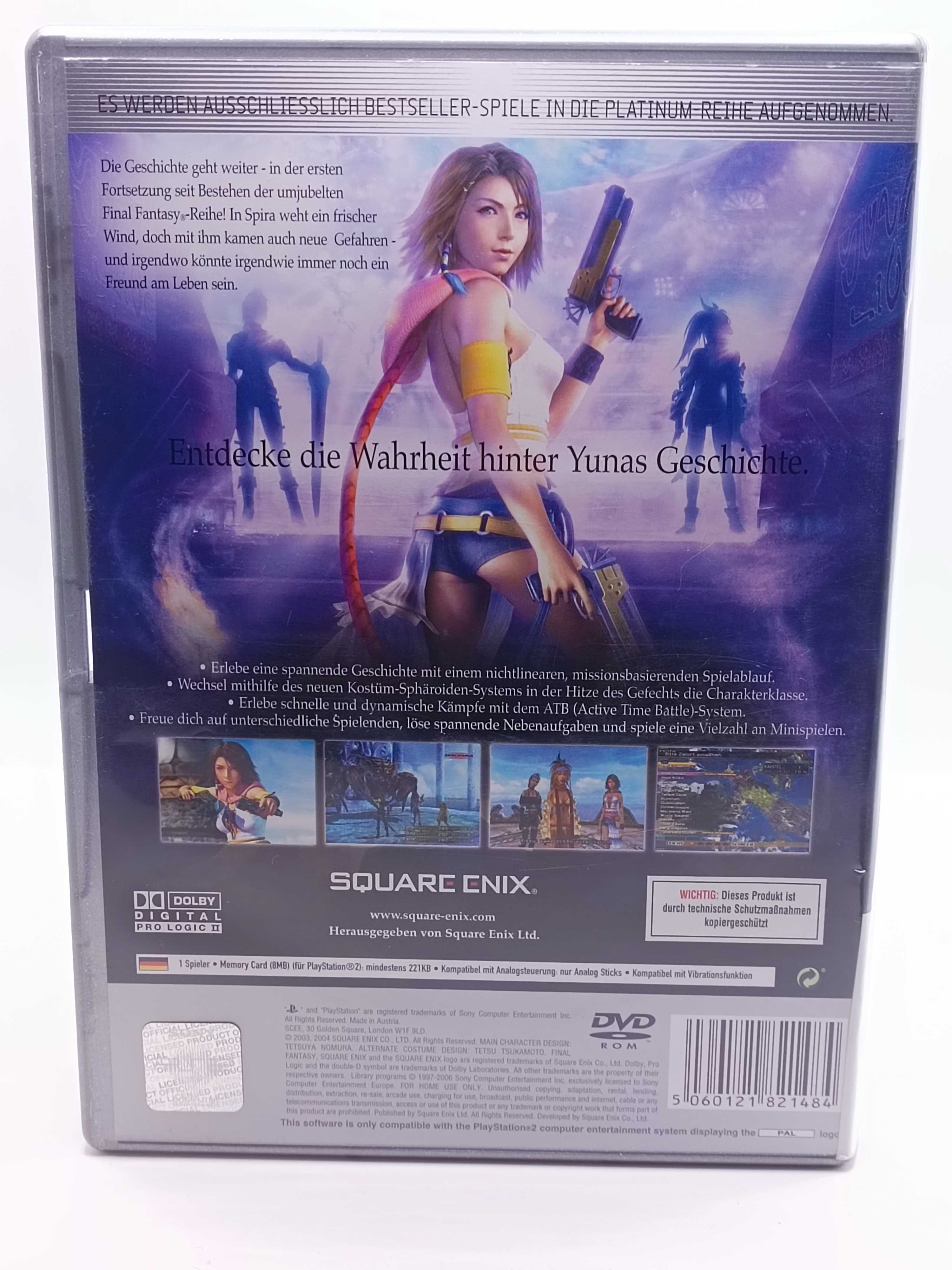 GRA Final Fantasy X-2 Final Fantasy X 2 NA PS2 64/01