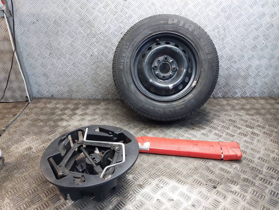ORGANIZER WKŁAD BAGAŻNIKA + ZAPAS 4x98 5Jx13 155/80R13 FIAT PANDA II