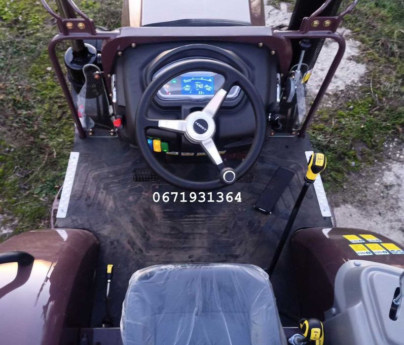 Трактор HORST L 404 U Примусова гідравлика ГУР Рівна підлога Доставка