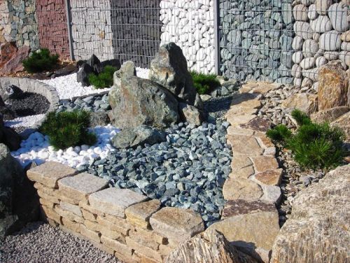 Kamień zielony serpentynit do gabionu gabionowy łupek granitowy grys