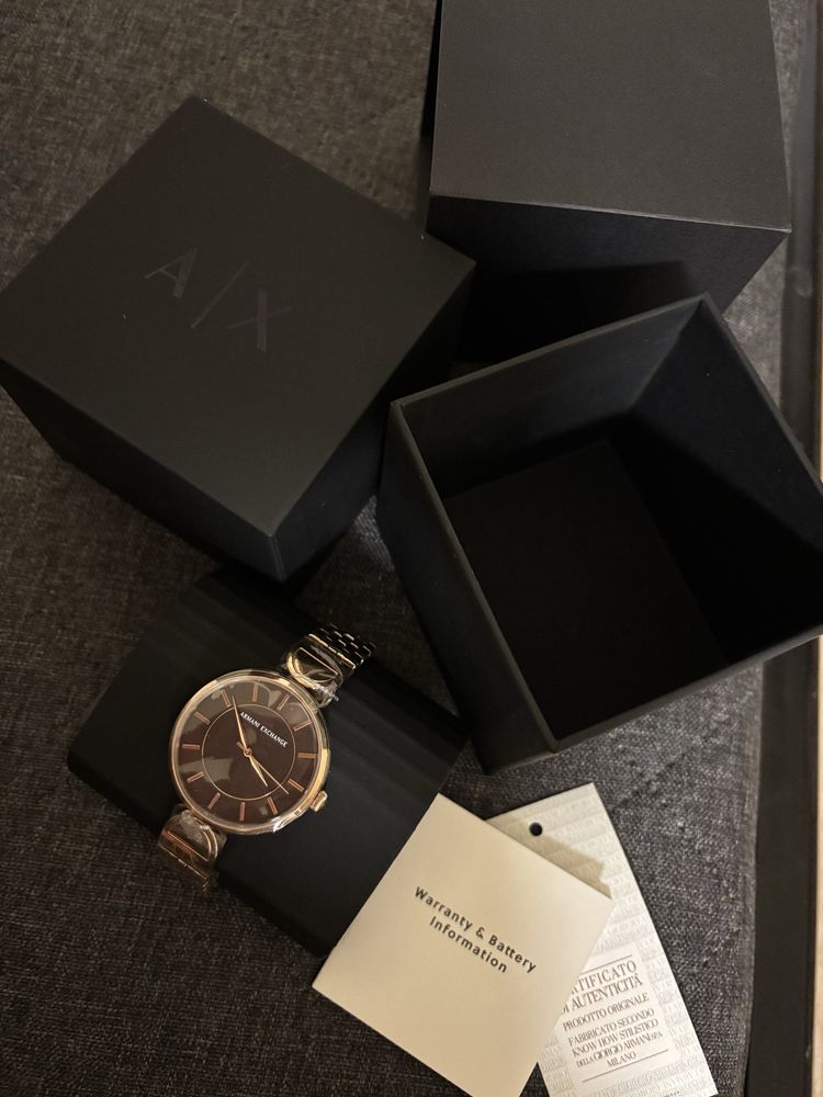 Zegarek damski armani exchange brooke