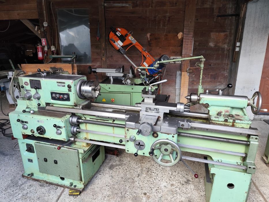 Tokarka do metalu CNC Weiler Poręba Tr 90 x 4000 Tos  Sn 40 Potisje