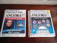 Gazety ANGORA 41szt 2024 /2023 +Psychologia +3Bądź Bio +PupiloweSprawy